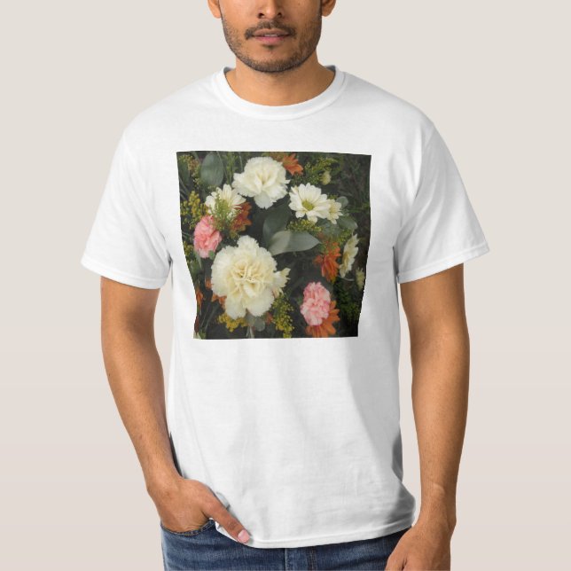 T-Shirt Carnation Bouquet (Front)