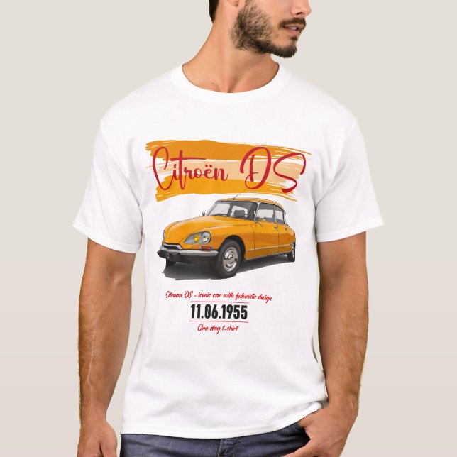 T-Shirt Citroën DS (Front)