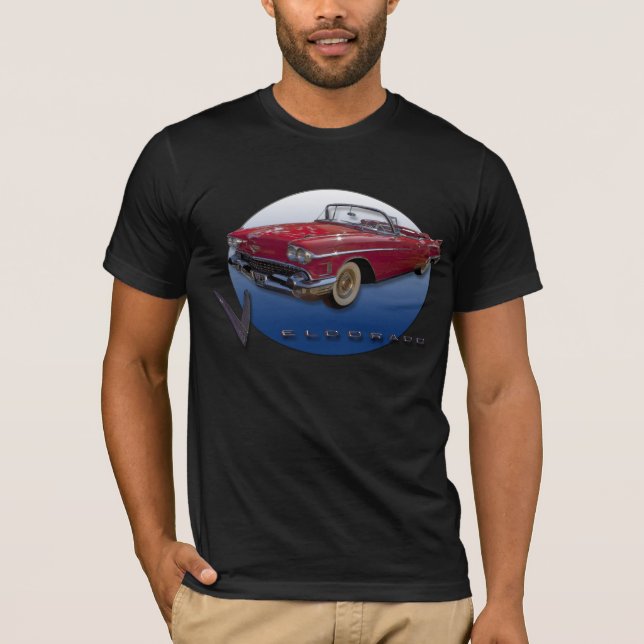 T-Shirt, Classic Red Eldorado Convertible T-Shirt (Front)