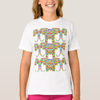 T-Shirt Colorful Elephant