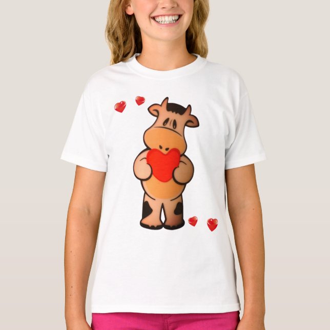 T-Shirt Cow friend  (Front)