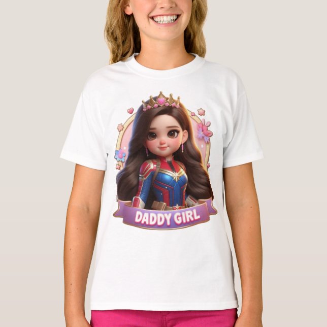 T-shirt Daddy's girl  (Front)