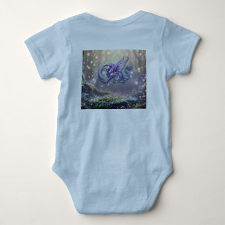 T-shirt décoration logo schimeri baby bodysuit