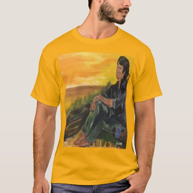 T-shirt : Deep In Thought . (Front)