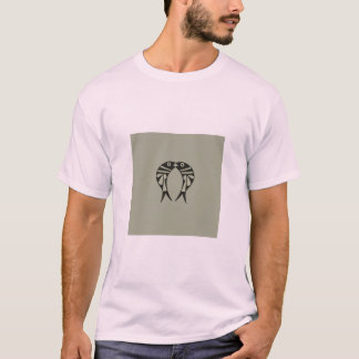 T shirt design double fish frant and back