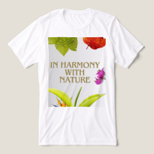 T-Shirt design for nature preservation Tri-Blend Shirt