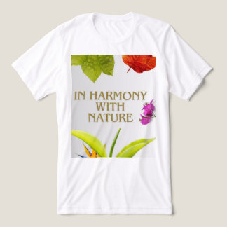T-Shirt design for nature preservation Tri-Blend Shirt