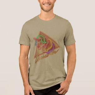 T-shirt design is unicorn Tri-Blend shirt