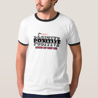 T-shirt design of positive