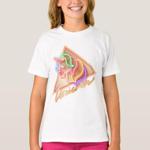 T-shirt design of unicorn