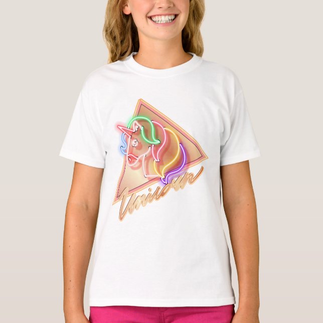 T-shirt design of unicorn (Front)