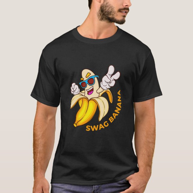  t-shirt design  swag banana (Front)