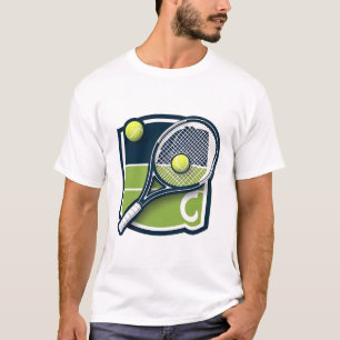 T-shirt design tennis