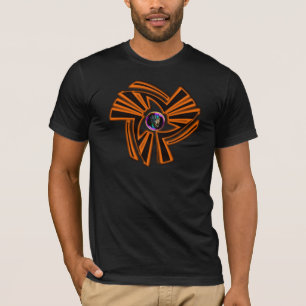 T-Shirt digital tribal with dragon in bubble 