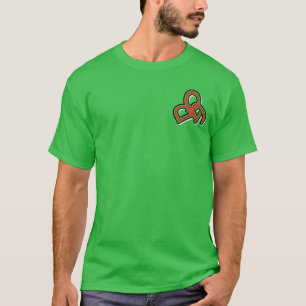 T-Shirt DOG Abstract Cute Yellow Dog Design