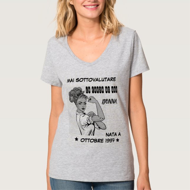 T- shirt donna forzuta 1997 beautiful_style (Front)