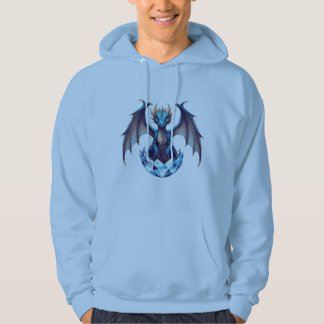 T-Shirt Dragon hatchling emerging from crystal egg Hoodie