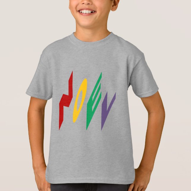 T-shirt  enfant  acier Design NOEL (Front)