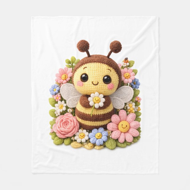 T-Shirt Fleece Blanket (Front)