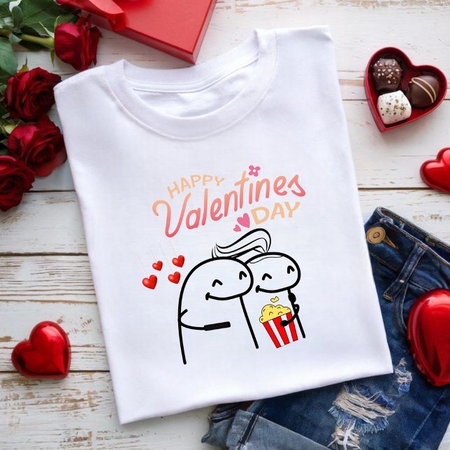 T-shirt Flork meme happy valentine's day (Creator Uploaded)