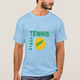 T-shirt foncé bleu  DESIGN  TENNIS  SPORT