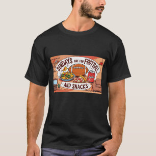 T-Shirt- Football Funny Quote. T-Shirt