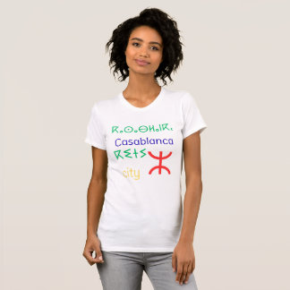 T-Shirt for Amazigh symbol amazighi Casablanca Cit