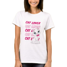 T-shirt for cat lovers - Unique design