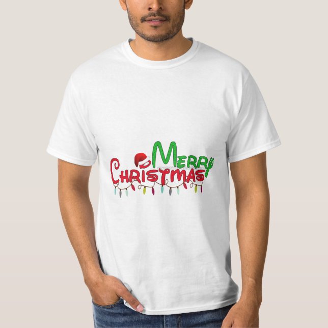 T-shirt for Christmas special clothing 👕 (Front)