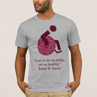 T SHIRT FOR DISSABLE PERSONS DAY OR CERAMONY