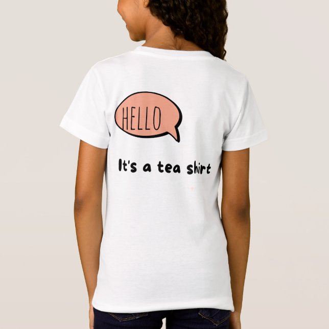 T-shirt for girls (Back)