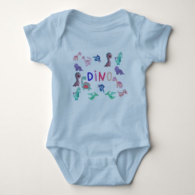 T-shirt for infants with an adorable design. baby bodysuit (Front)