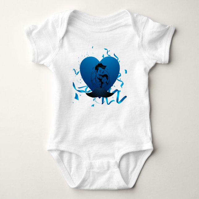 T-Shirt for kids Baby  Baby Bodysuit (Front)