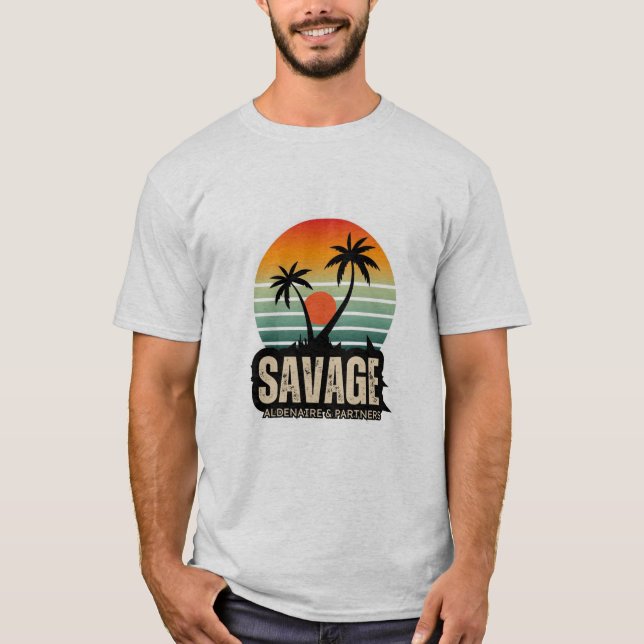 T-Shirt for men - savage tree tshirt desi (Front)