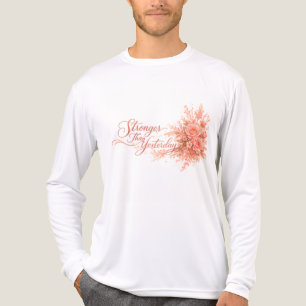 T-Shirt for stronger than yesterday Tri-Blend Shirt