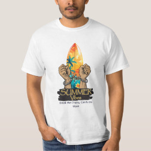 T-Shirt for Surf Lovers-For the One Who Loves Wave