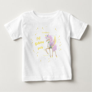 T-Shirt for the first birthday with the image of a