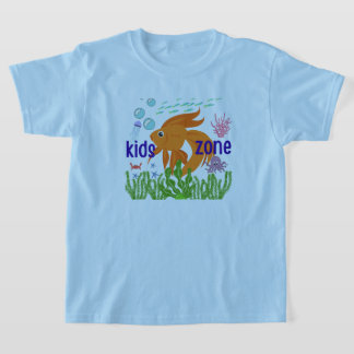 T-shirt for underwater friend kids
