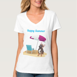 T-shirt French bulldogge