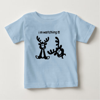 T-SHIRT FUNNY DEER I M WATCHING FOR KIDS