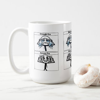 T-Shirt Funny design about difference struggle and Coffee Mug