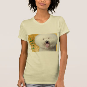 T-shirt Funny Dog Print A Wink Says It All