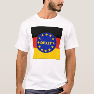 T-Shirt German Flag EU Dexit