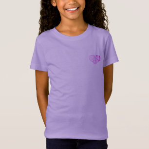T-Shirt Girls heart style design