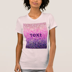 T-Shirt Glitter Graphic Background