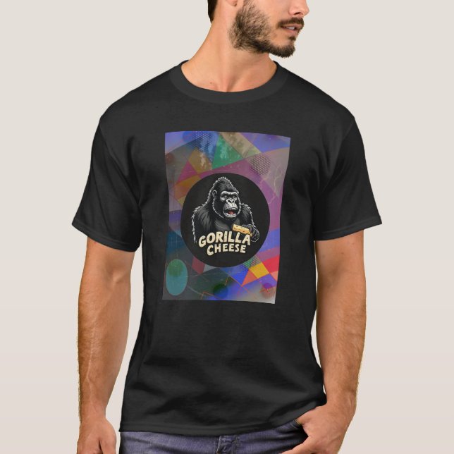 T-Shirt gorilla Cheese Abstract 1 (Front)