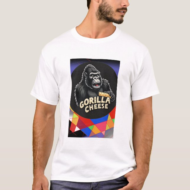 T-Shirt Gorilla Cheese Abstract 2 (Front)