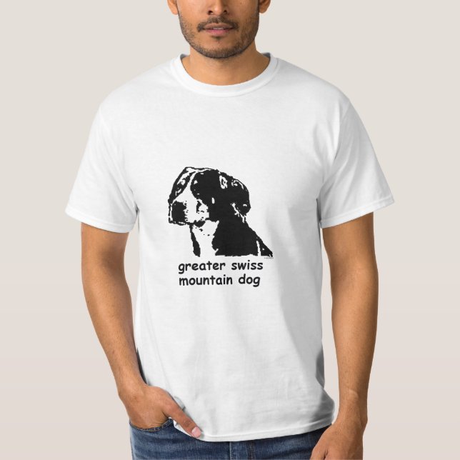 T-shirt Greater Swiss Mountain Dog (Front)