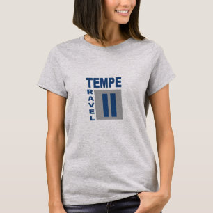 T-shirt gris femme  TEMPE  TRAVEL  ARIZONA