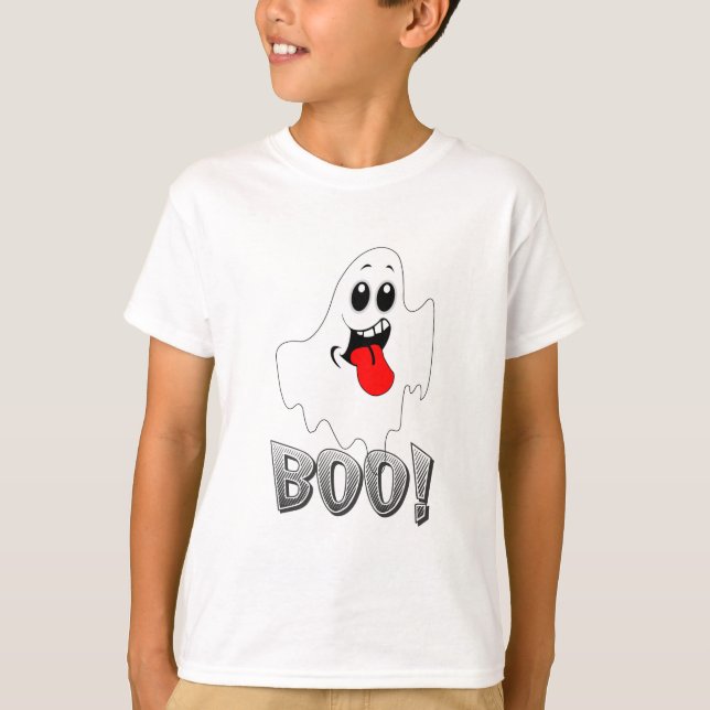 T-shirt halloween Boo Funny  (Front)